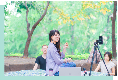 ひとを旅する日イベント風景